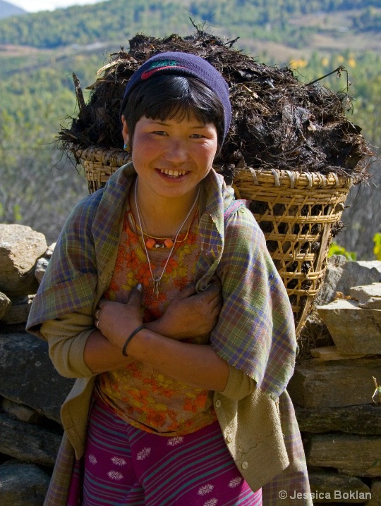 Girl with Basket