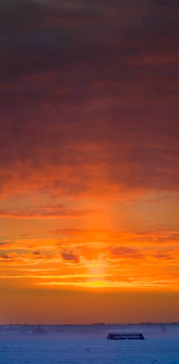 Last ray of light