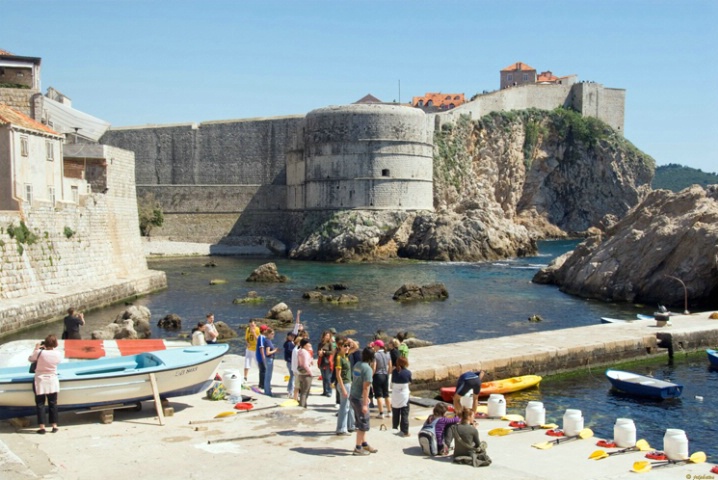 Getting ready for a kayak trip