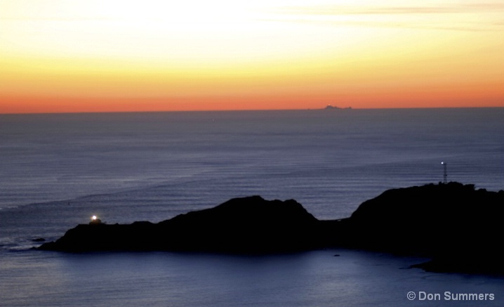 Point Bonita, CA Sunset 2007