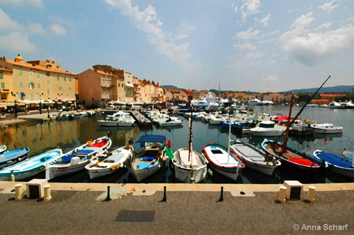 Boats in a Bay