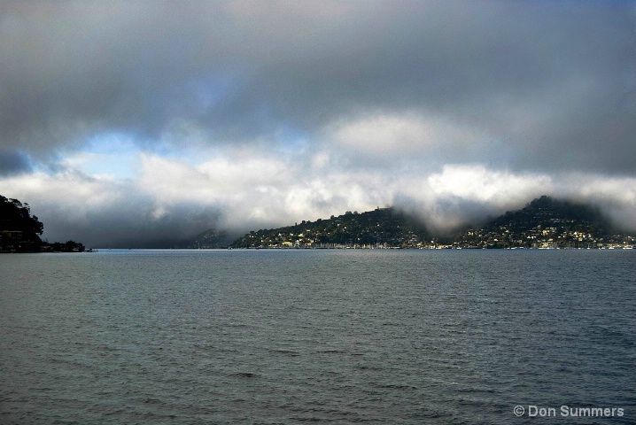 Fog Over Sausalito, CA 2007