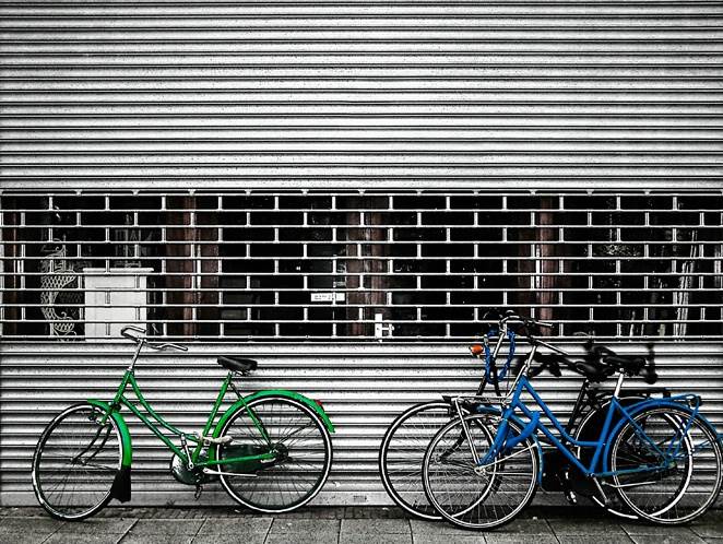 Blue & Green Bikes