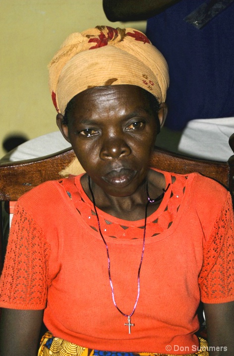 Christian Woman, Butare, Rwanda 2007