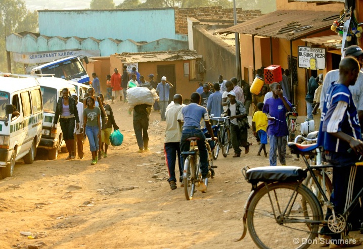 Downtown Butare, Rwanda 2007