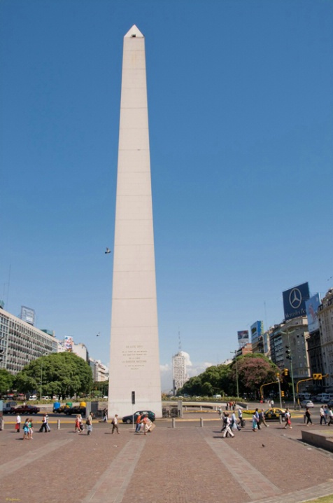 Obelisco in Buenos Aires