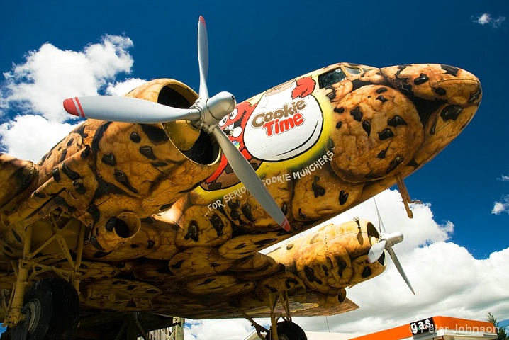 Cookie Monster Plane - New Zealand