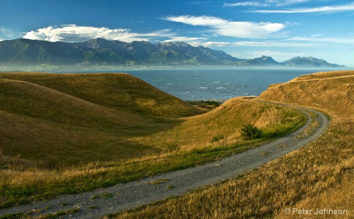 Along Kaikoura Bay - New Zealand