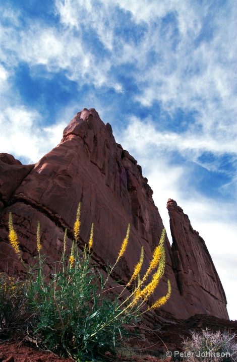 Courthouse Towers, Post-storm - Utah