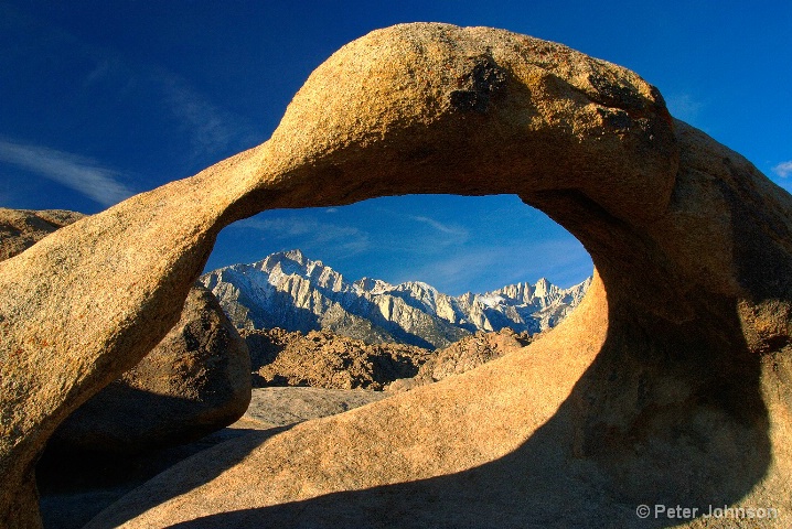 Lone Pine Peak with Mt. Whitney - California