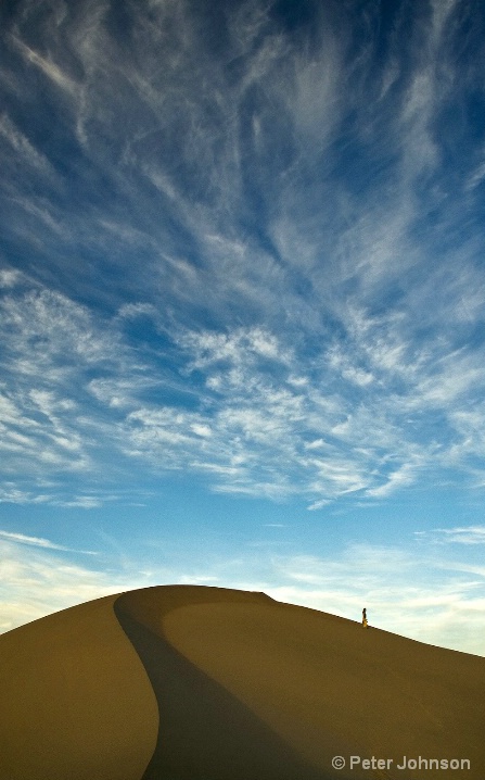 Dame Descending Dune