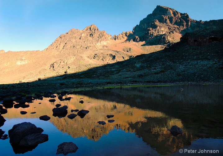 Tarn Below Hans Meyer Peak