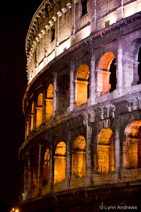 Night Shot of the Colosseum