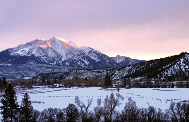 Sopris Sunset