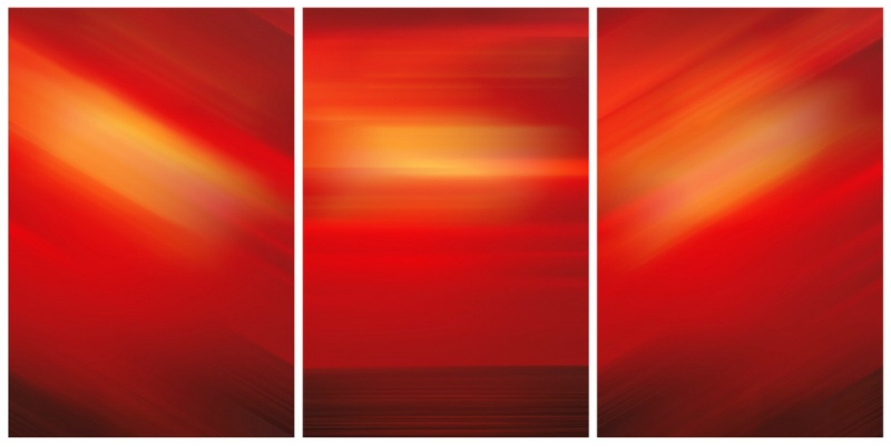 Burning Sunset Collage No': 445