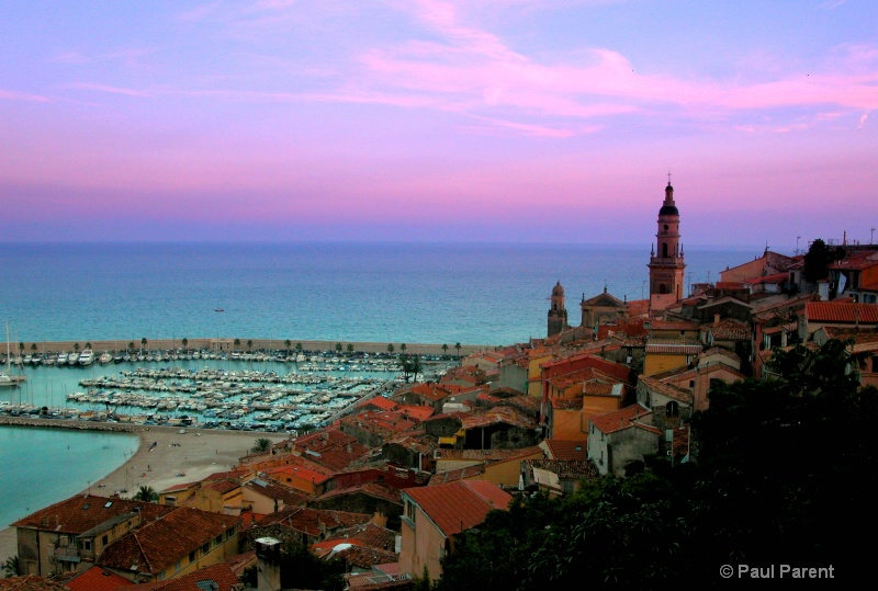 Spring Sky in the South of France