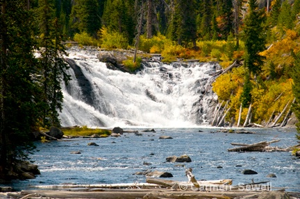 Waterfalls on the Lewis River