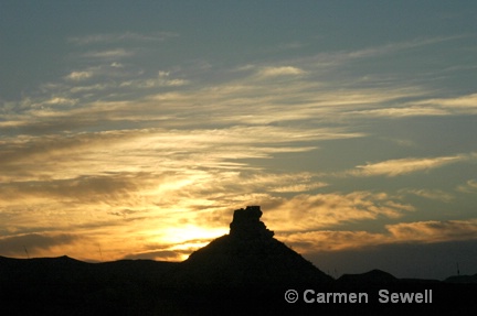 Big Bend Sunset