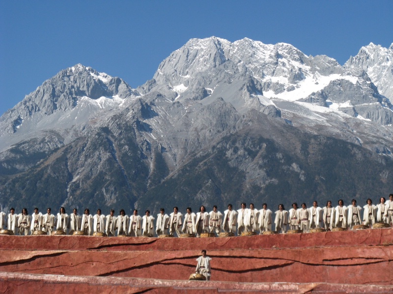 Drummers, Images of Lijiang Show