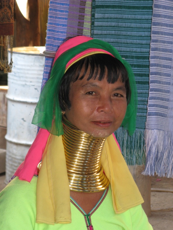 Long-Necked Karen Woman