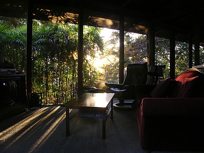Living Room Sunset