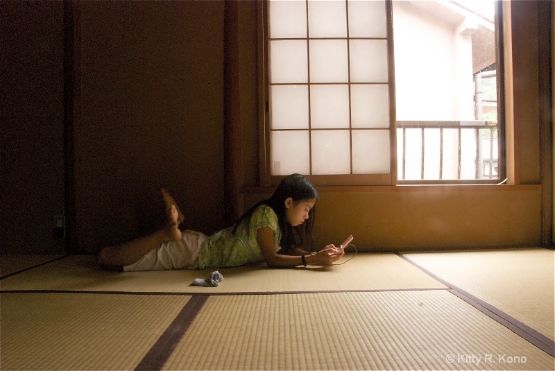 Yumiko on the Tatami Mat