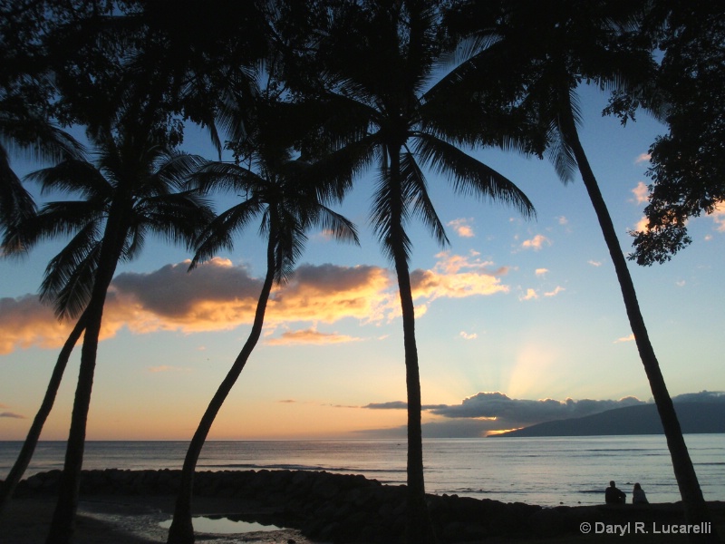 Maui Sunset Couple