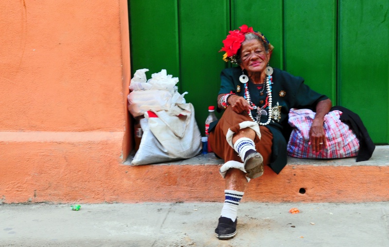 Fancy Street Lady