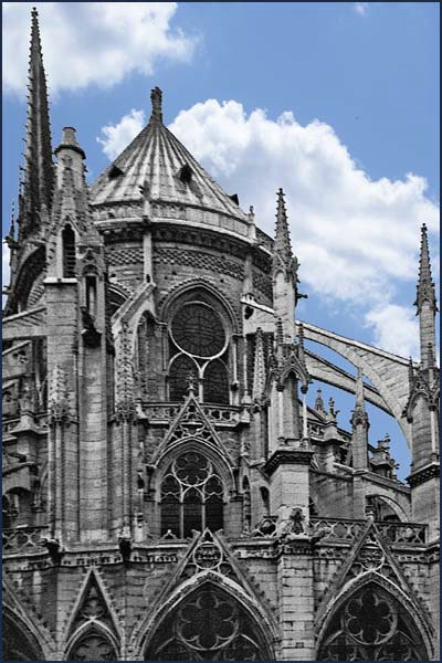 Cathedral Blue Sky card