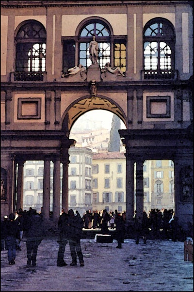 Florence Arch card 