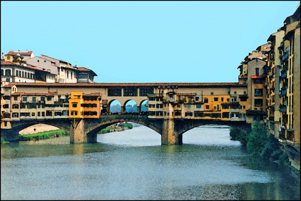 Florence Bridge View card