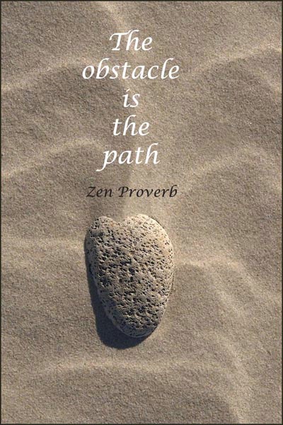 Beach Stone Meditation 2 card