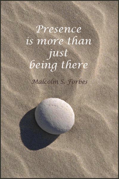 Beach Stone Meditation 9 card