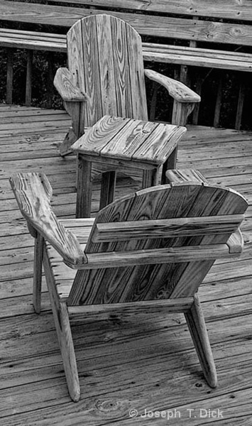 Deck Chairs bw