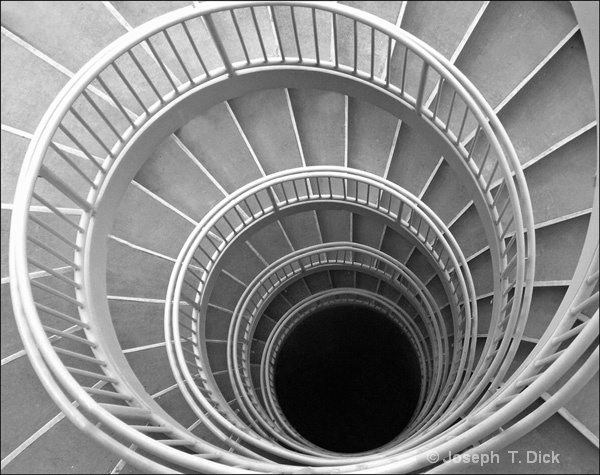 Stair Spiral bw