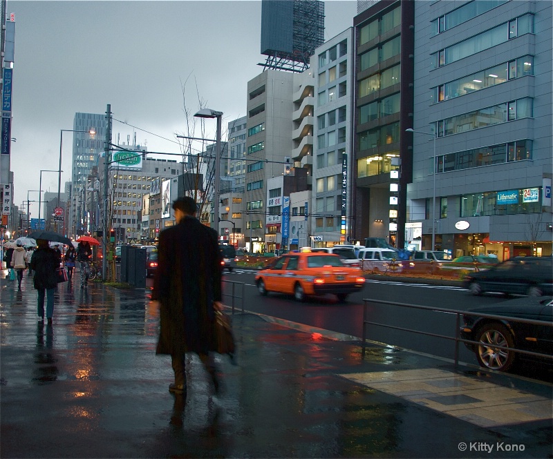 End of a Long Day - Tokyo