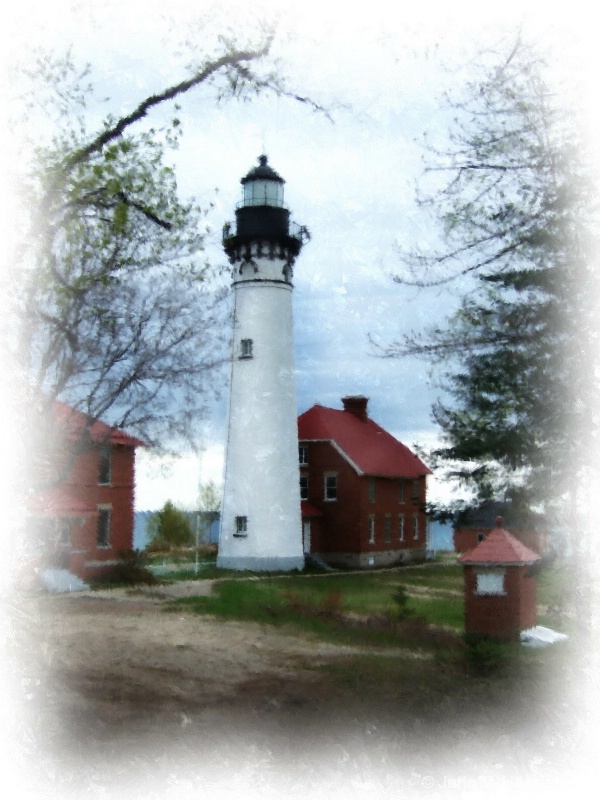 Au Sable Point Lighthouse, Pictured Rocks National