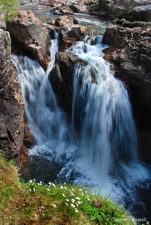 Waterfall Near Glencoe