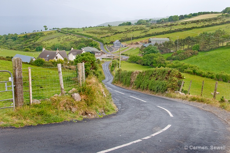 Irish Country Road