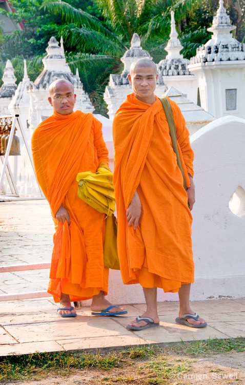 Buddhist Monks at Chiang Mai