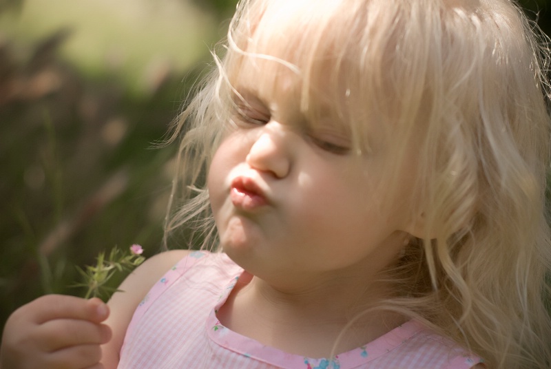 Marissa ~ Smelling The Flowers