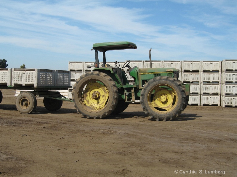 Tractor on the Farm