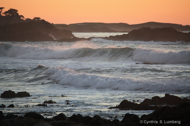 Sunset in Pebble Beach, California 3