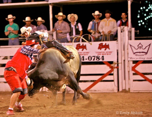 Bullfighter/Clown alway there