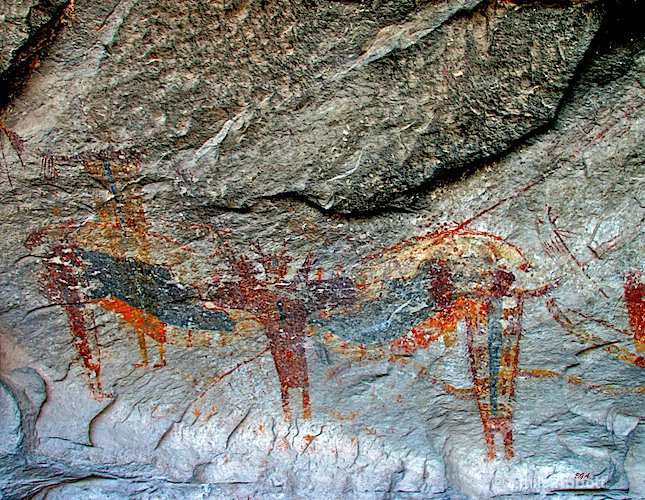 Polychrome Style Pictograph