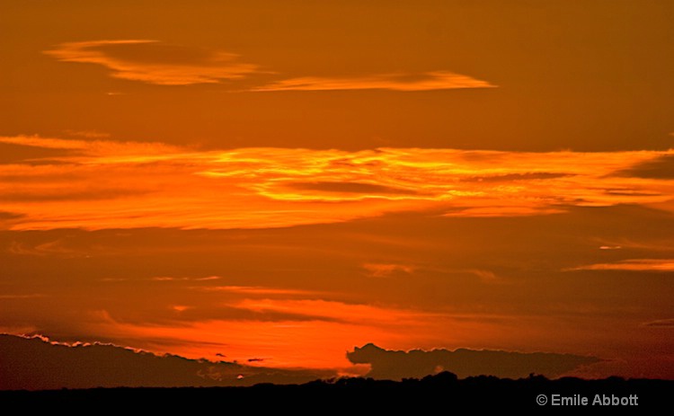 Texas Sky on Fire