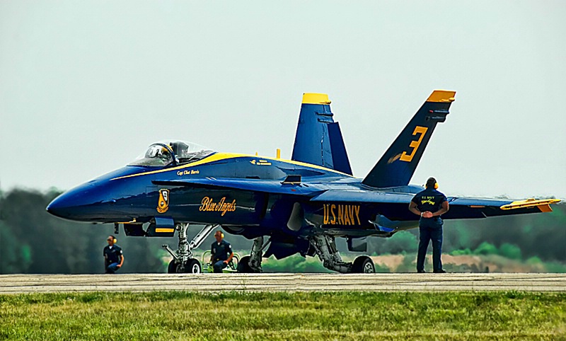 Blue Angels: Awaiting takeoff clearance