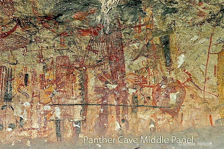 Middle Panel of Panther Cave