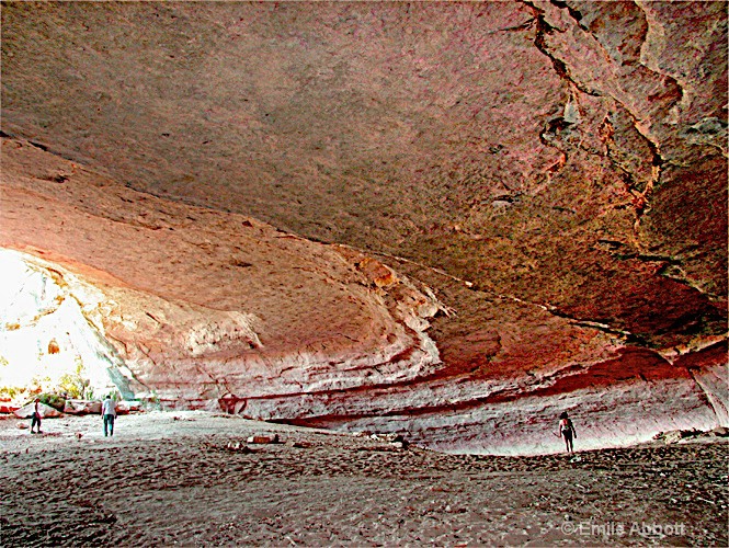 Inside Pink Cave