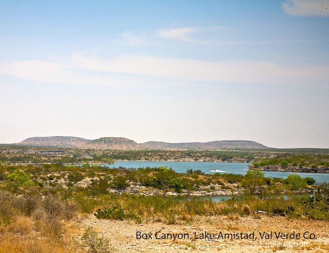 Box Canyon off Lake Amistad